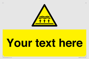 Custom Warning: Flood zone